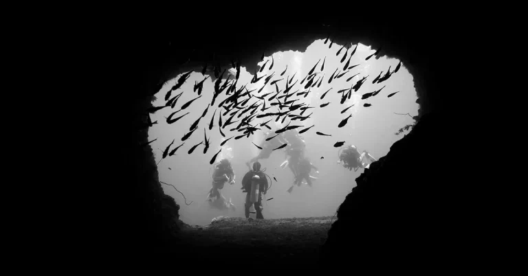 dilumacad underwater tunnel el nido dive site