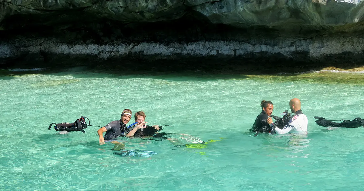padi rescue diver el nido palawan divers