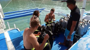 padi open water course el nido palawan divers